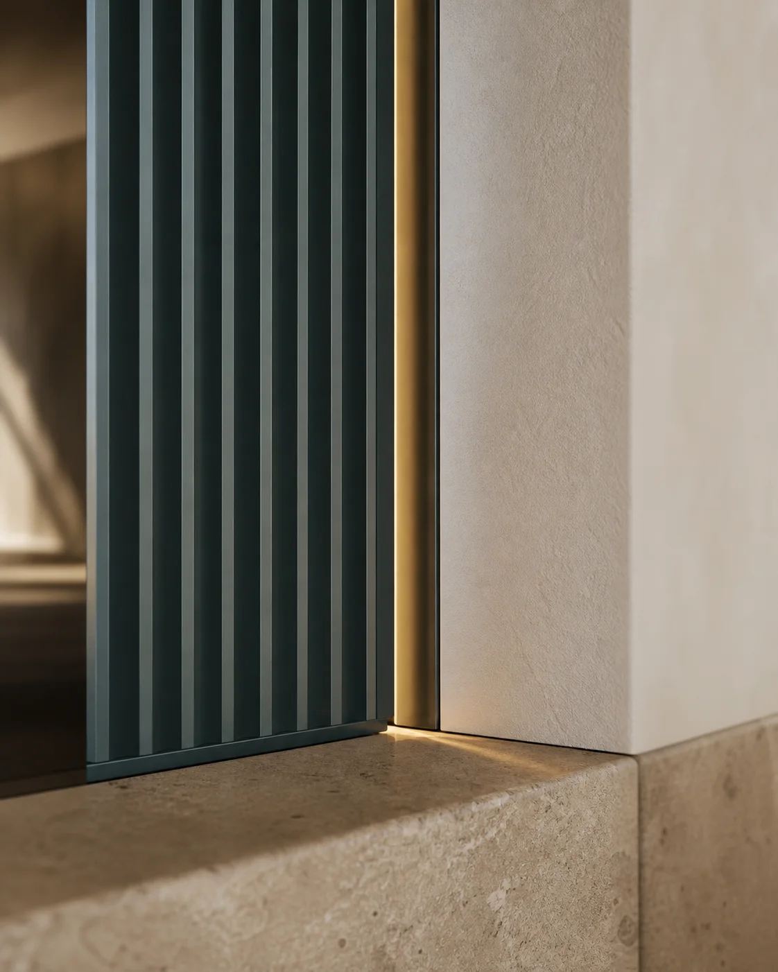 Conceptual design visual: Close-up finishing detail